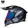 Full Face Motorcycle Helmet With Dual Visors Off-Road Rally Highway Riding Unisex All-Season ABS S M L XL