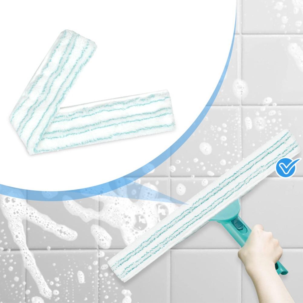 

Easily Attach and Detach 2pcs Microfiber Replacement Cloths for Window Cleaner