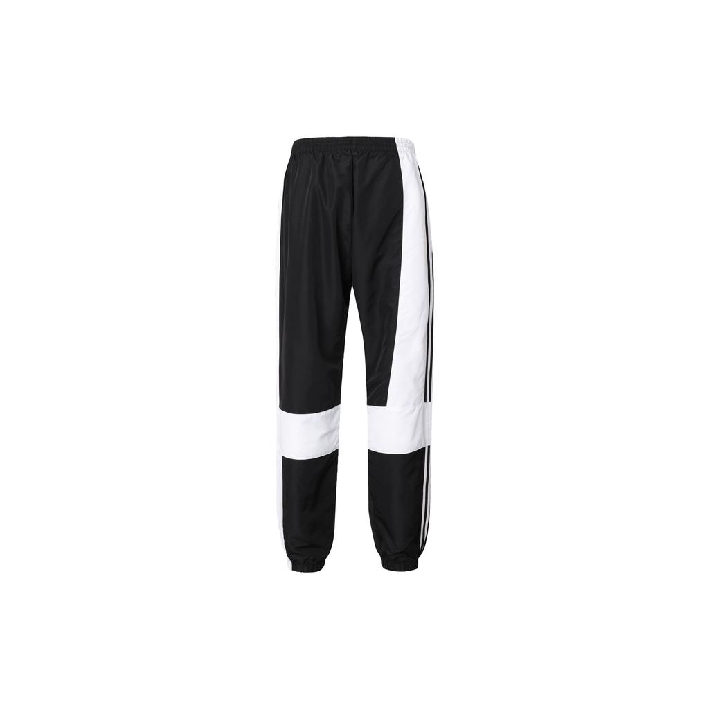 adidas Originals Asymm Track Vintage Splice Loose Athletic Pants Men Bottoms Black ED6244