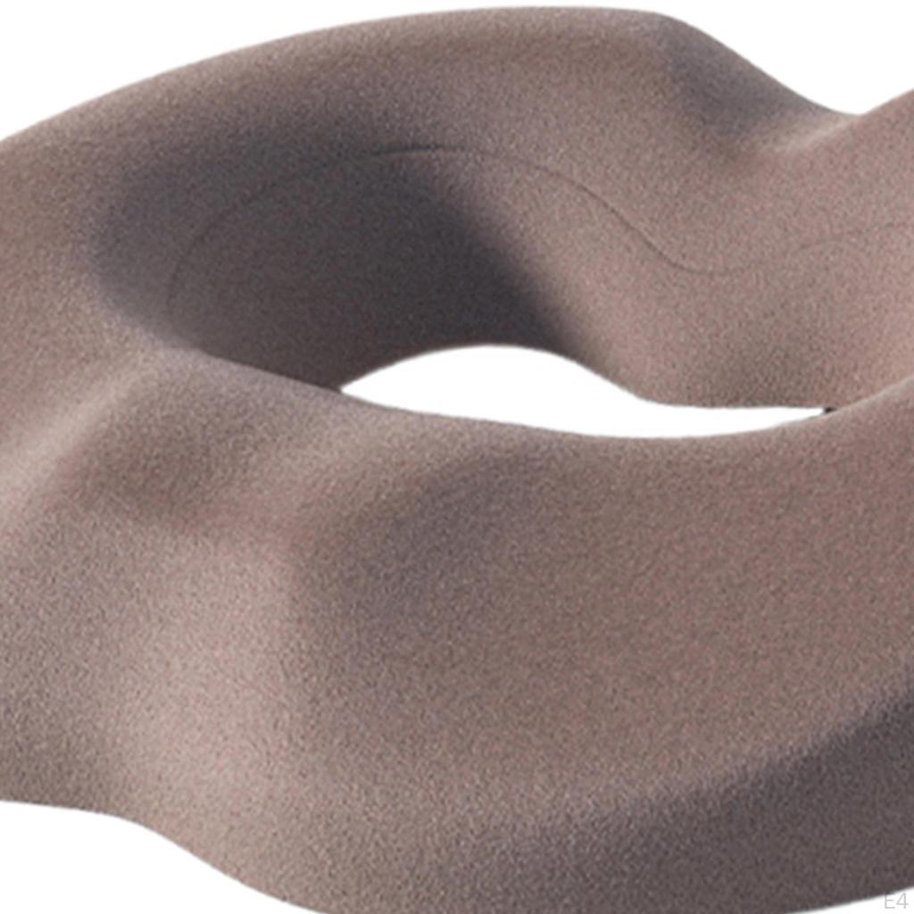 Coccyx Donut Cushion for Comfort in Office And Vehicle, Memory Foam Chair Pad