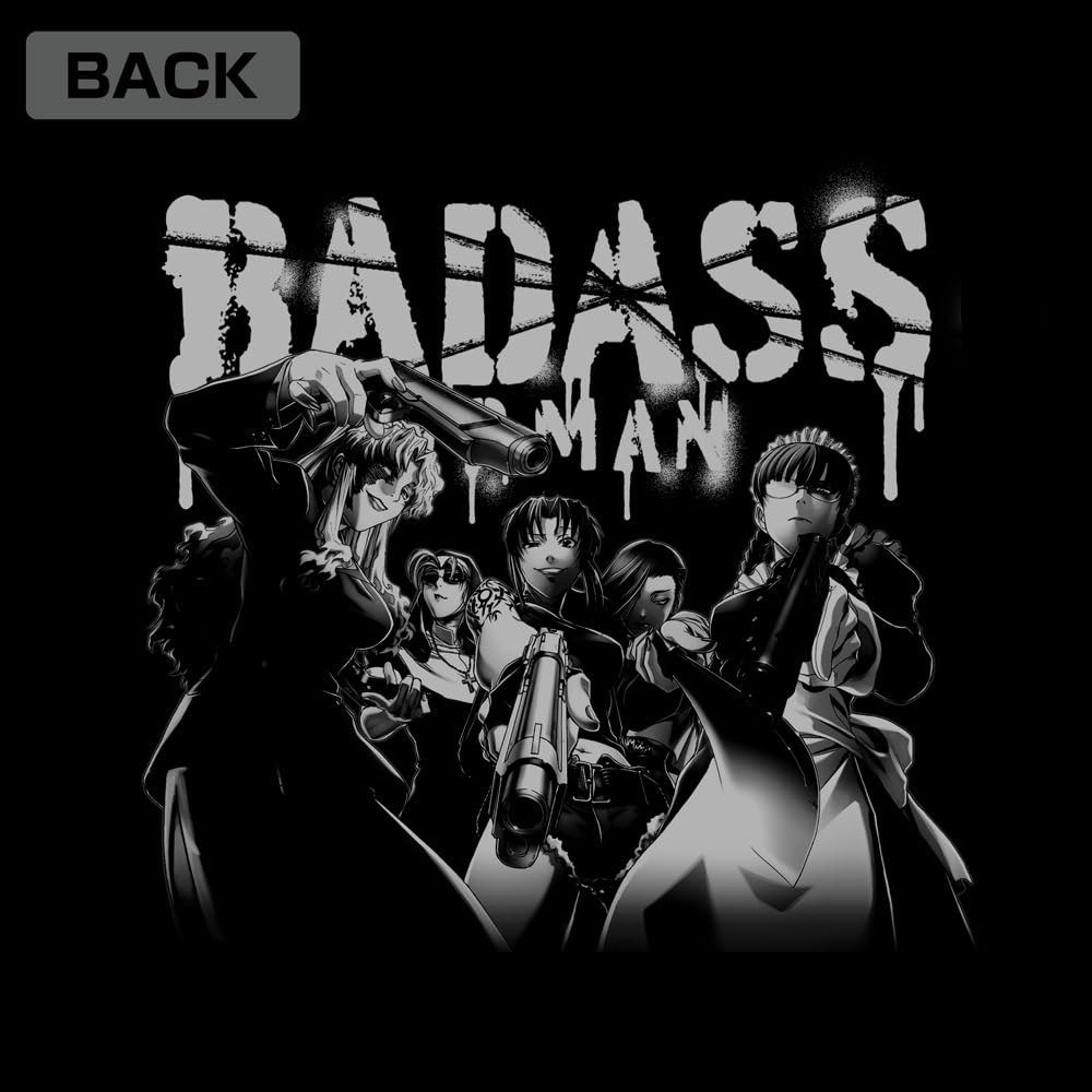 Cospa Black Lagoon Cele mai înfricoșătoare femei Hanorac cu fermoar NEGRU mărimea M [Oficial] Pământului