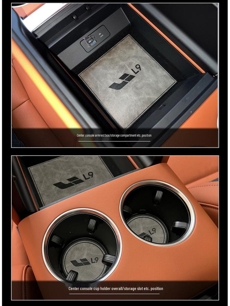 Ideal 9/8 Door Slot and Cup Holder Pad - Custom Car Interior Accessory