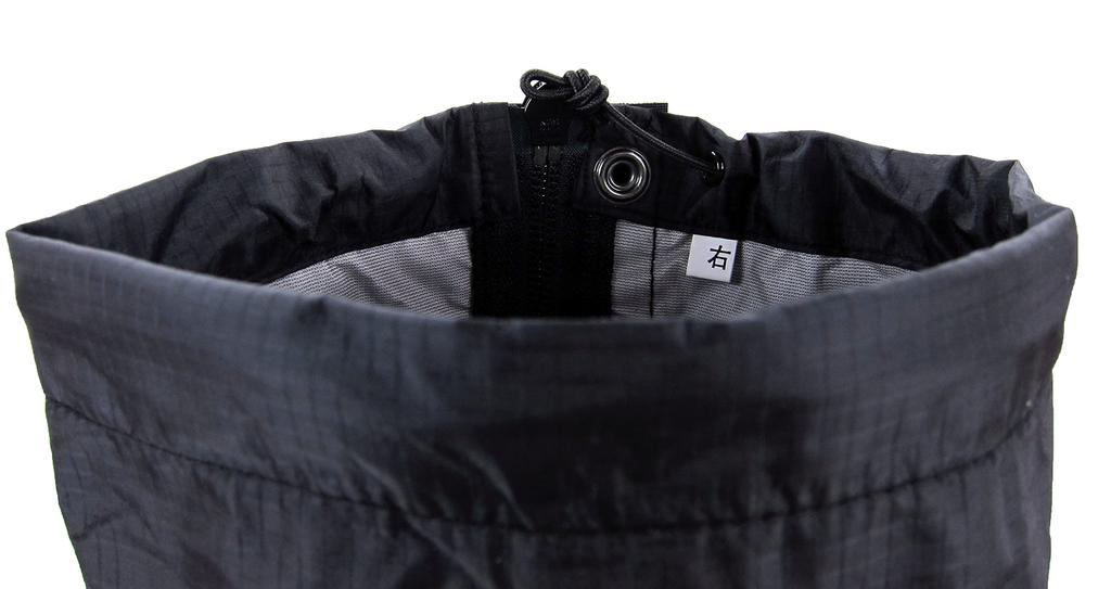 Isuka Light Front 246301 (ISUKA) Gore-Tex Spats, Zipper, Black,