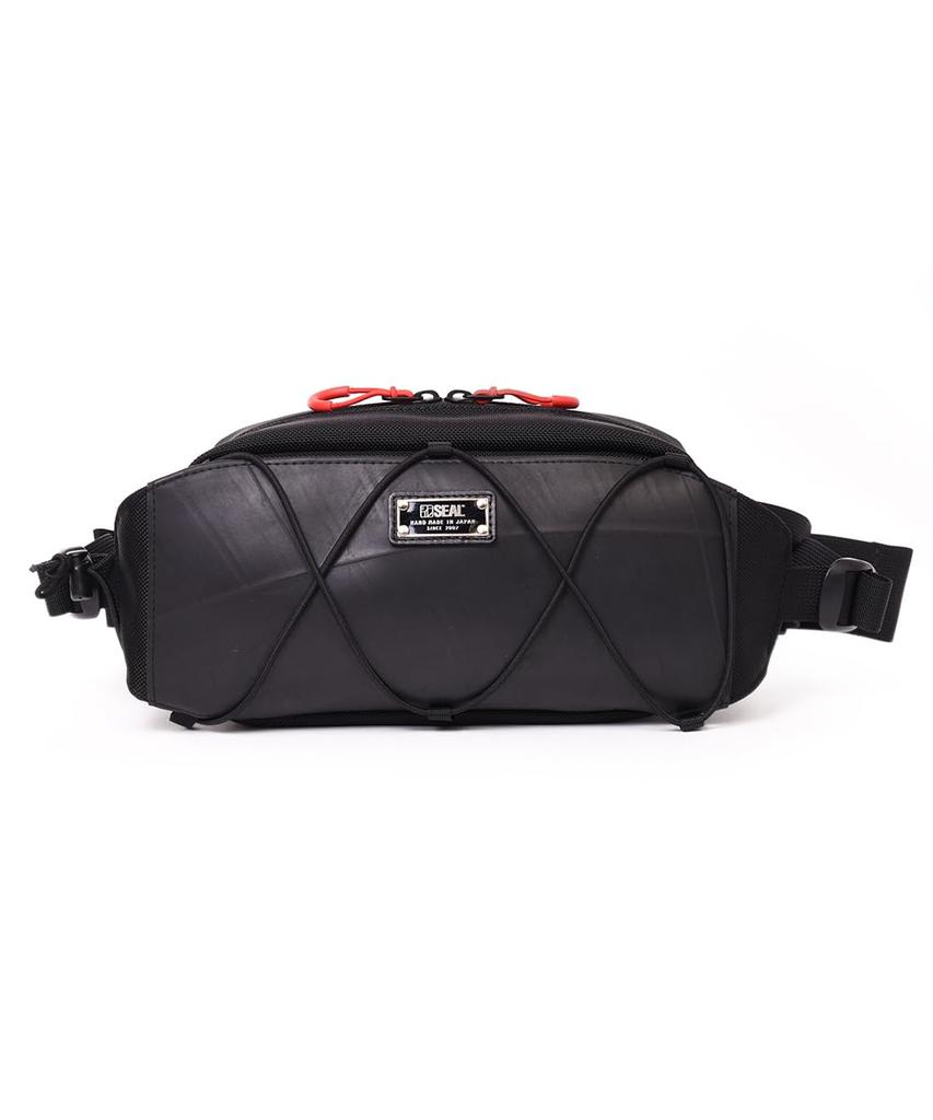 SEAL Elastic Bodybag Body Bag Waterproof Shoulder Bag Waist Bag Bike Crossbody Bag Men's PS-214BK