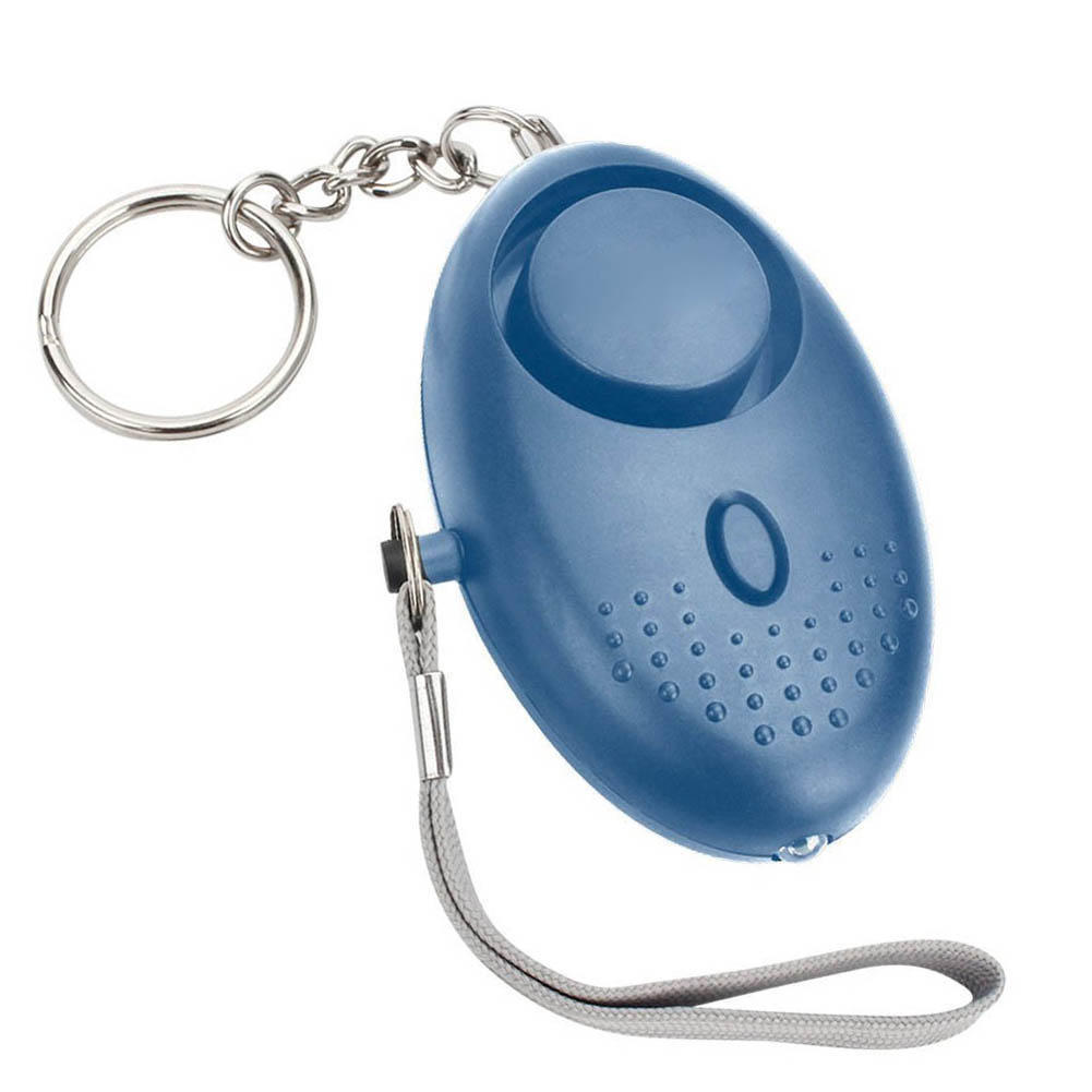 

Alarm With Led Light 120DB Anti Lost Wolf Self-defense Safety Attack Emergency Alarms Anti-loss Device For Women Kids Elderly синій