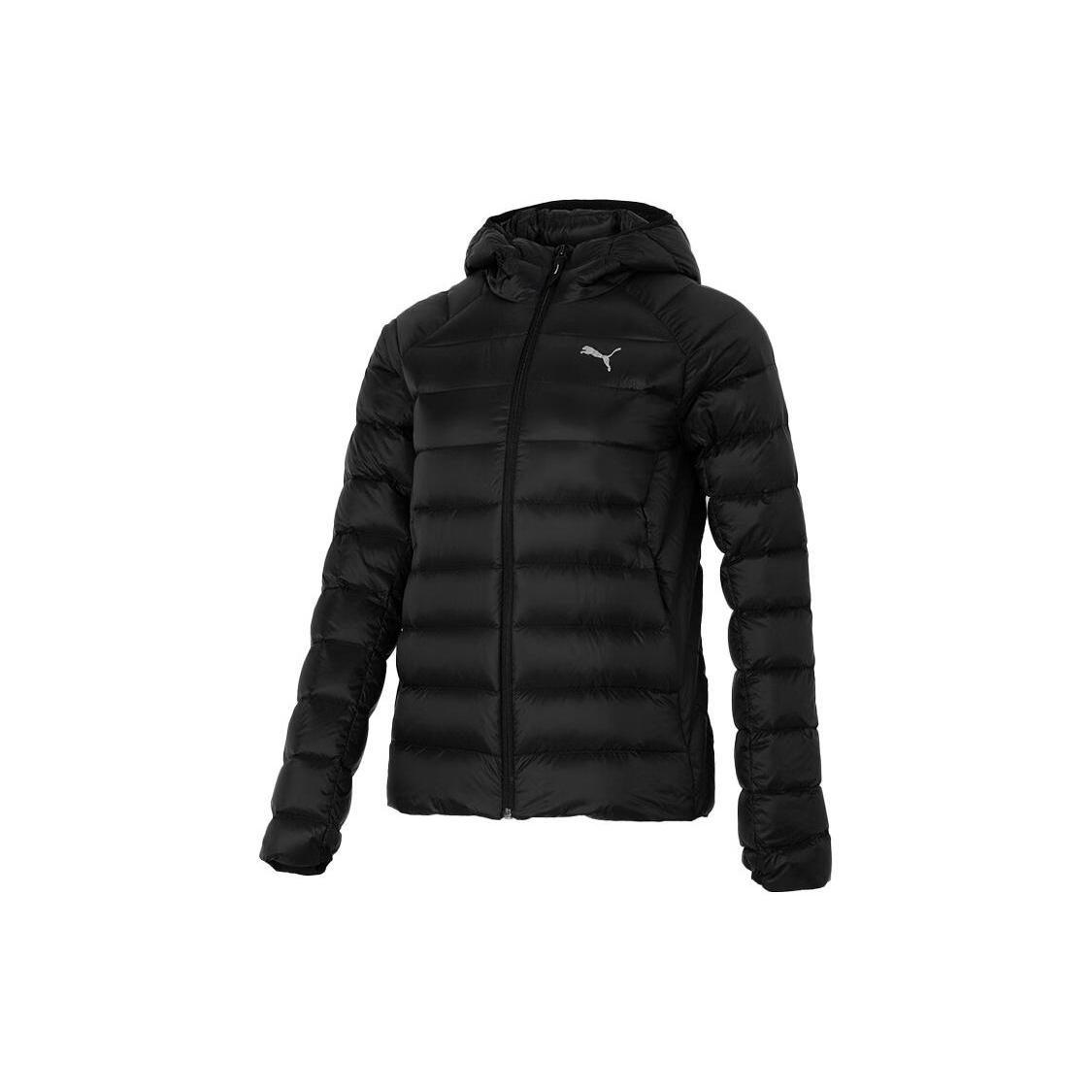 

New PUMA Down Jackets Women s Black 672283-01 S