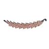 Hair Claw Rhinestone Women Bun Maker Headwear Bird Nest Twist Clip Floral Leaves Hair Claw