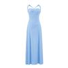 Women's new cross-back French temperament waist thin suspender dress dress