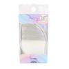 Honyaradoh Glass Heel Smoother Matte White Foot File and Callus Remover for Daily Foot Care 105x65mm