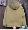 Men's Windproof Hooded Mountaineering Jacket - Solid Color, Fashionable and Casual Workwear
