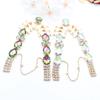 1 Piece of 125 * 170MM Horse Eye Water Drop Shoe Chain Clothing Decoration Buckle DIY Hand Sewn Beach Flip Flops Chain Decoratio