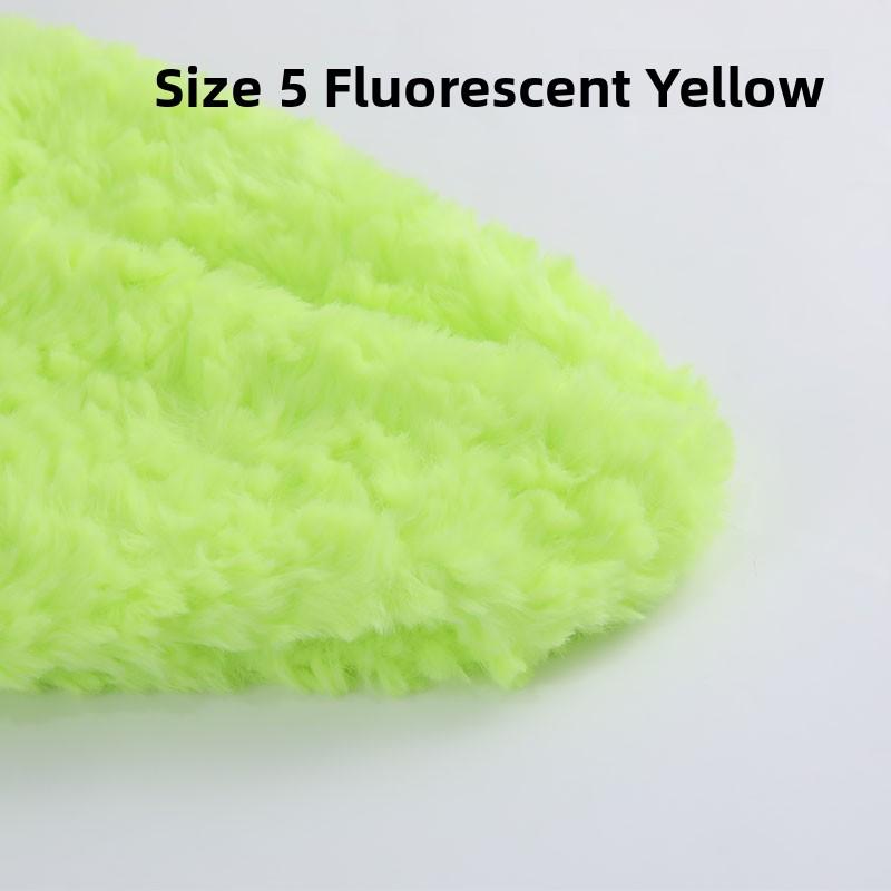 Thickened Rabbit Fur Brushed Cotton Doll DIY Fabric Rose Patterned Fur Collar Clothing Material Home Decor Sponge Pad Fabric