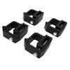 Truck Topper Ladder Rack Clamp Heavy Duty Campers Shell Clamp Replacement for Ram 1500 2500 3500 Black