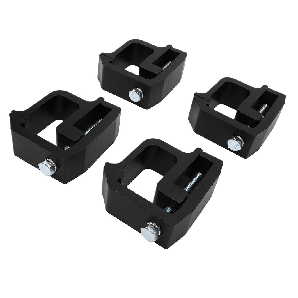 Truck Topper Ladder Rack Clamp Heavy Duty Campers Shell Clamp Replacement for Ram 1500 2500 3500 Black