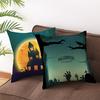 Pillow Covers Halloween Day Home Sofa Cushion Covers Office Supplies