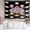 1PC Custom Name Tapestry Corinthians Team Crest Tapestry Accessories for Bedroom,Livingroom, dormitory Room Wall Decor, Fan Birthday Gifts