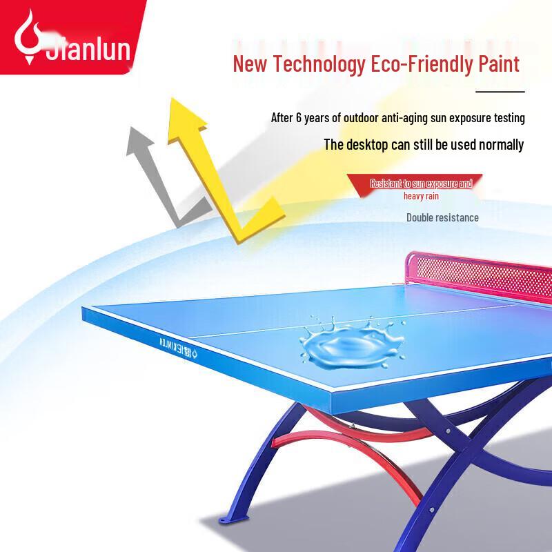 JEEANLEAN Outdoor Ping Pong Table