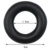12pcs Black Sewing Machine Bobbins Rings Universal Rubber Rings  for Beginners or Professional