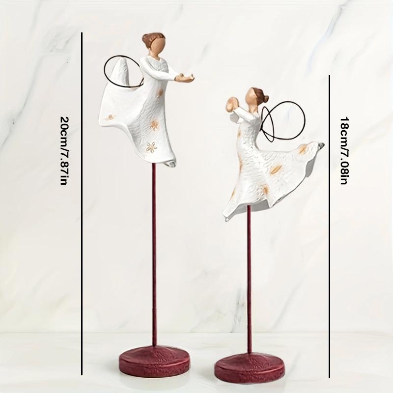 Christmas Character Statue Collection Sculpture Handdrawn Christmas Zan Pognaro BibleMagi Holiday Christmas Wedding Gift