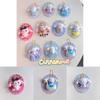 Adorable 3.14in Sanrio Cinnamoroll Plush Pendant Keychain Stuffed Doll Kids Gift