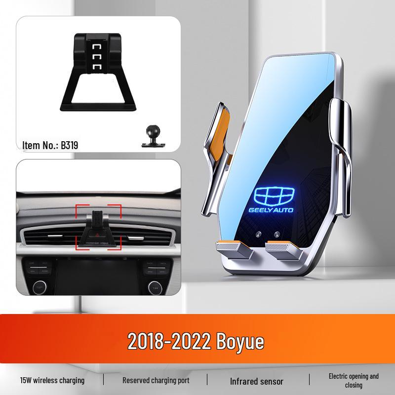Car Phone Holder for Geely Boyue PRO, Vision S1/X3/X6, Emgrand GL/GS