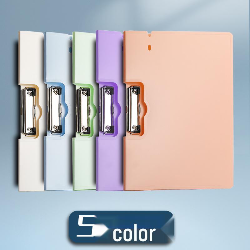 A4 Multi-Functional Clipboard: Horizontal/Vertical Writing Board & Secretary Clip