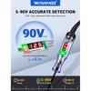 Test Light Automotive 5-90V Digital LED Circuit Tester With Voltage Display, Auto Bidirectional Voltage Tester, Electric Test Pen With Extended