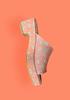 In The Balcony Juicy Jewel Platform Square Platform Sandals 5Cm Heel