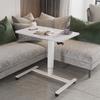 Adjustable Bedside Laptop Table With Wheels Foldable Mobile Computer Desk Small Table Study Desk Simple Lazy Wood Bed Side Table Sofa Side Table
