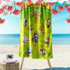 Superthings Print Beach Towel, Large Soft Quick Dry Towel for Beach Camping Swimming
