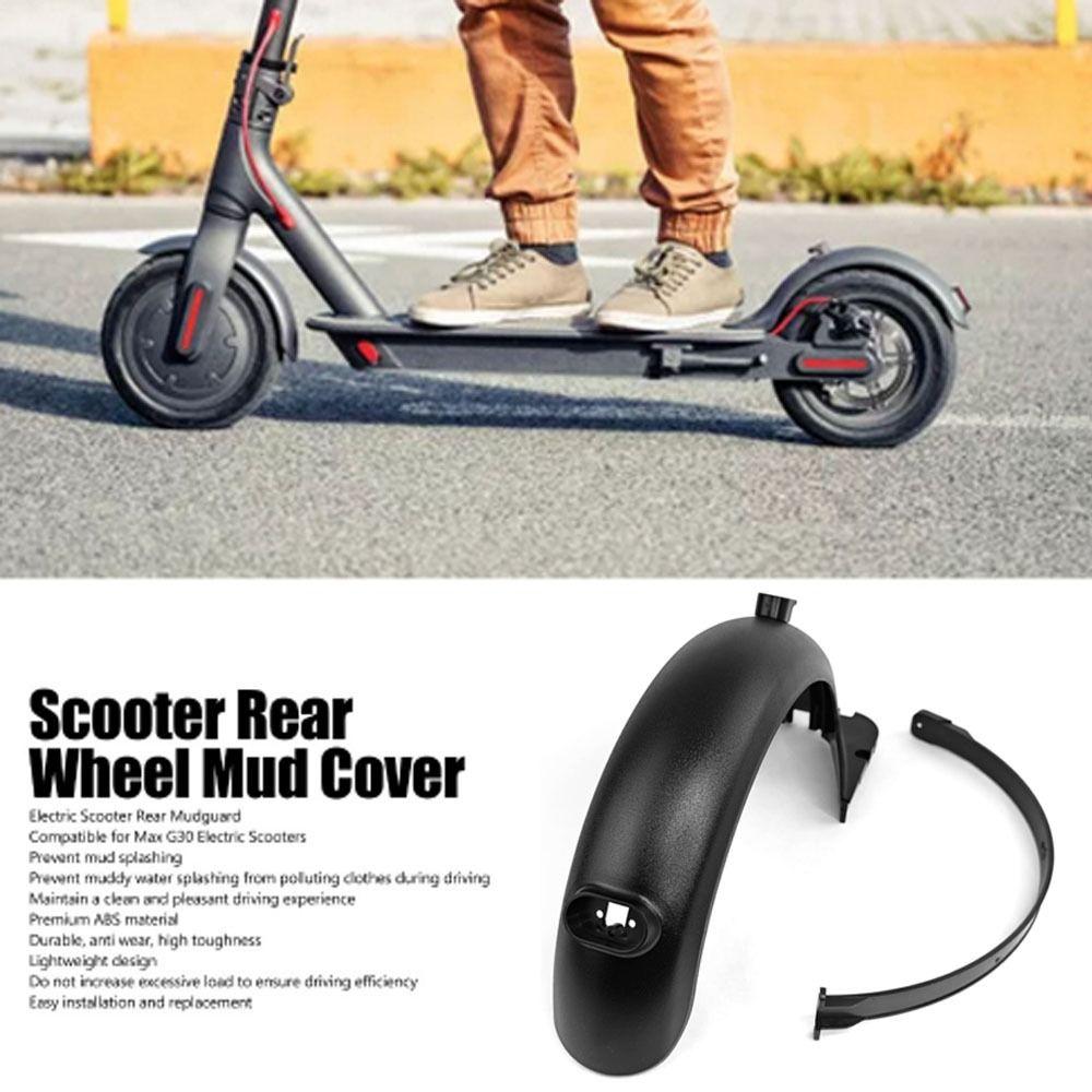 ABS Electric Scooter Rear Mudguard Scooter Mudguard for Ninebot Max G30 Electric Scooter Repair