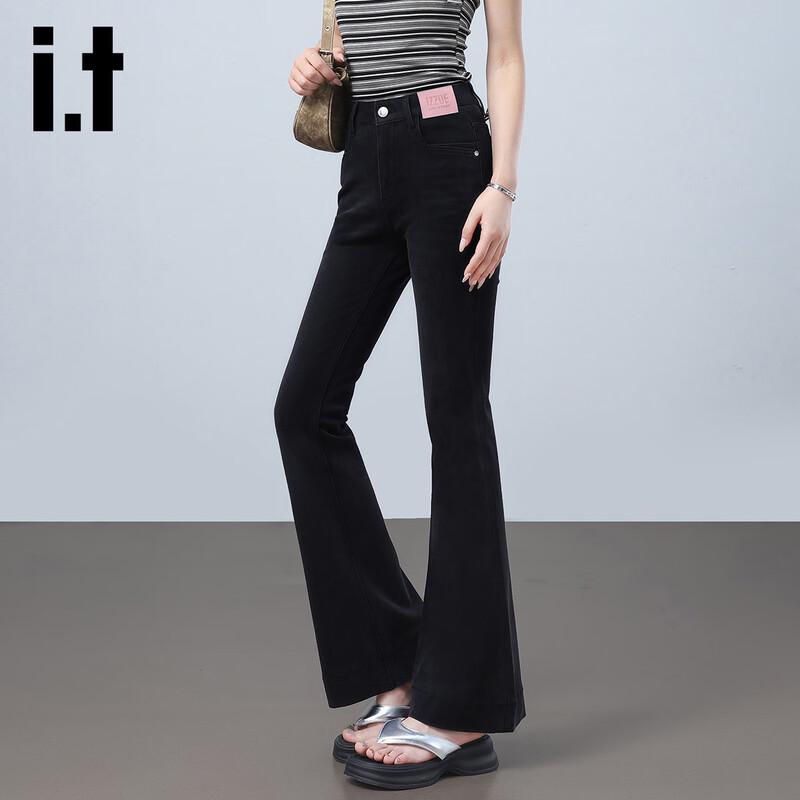 Izzue It Lyocell Tencel High-Waist Slim Flare Jeans