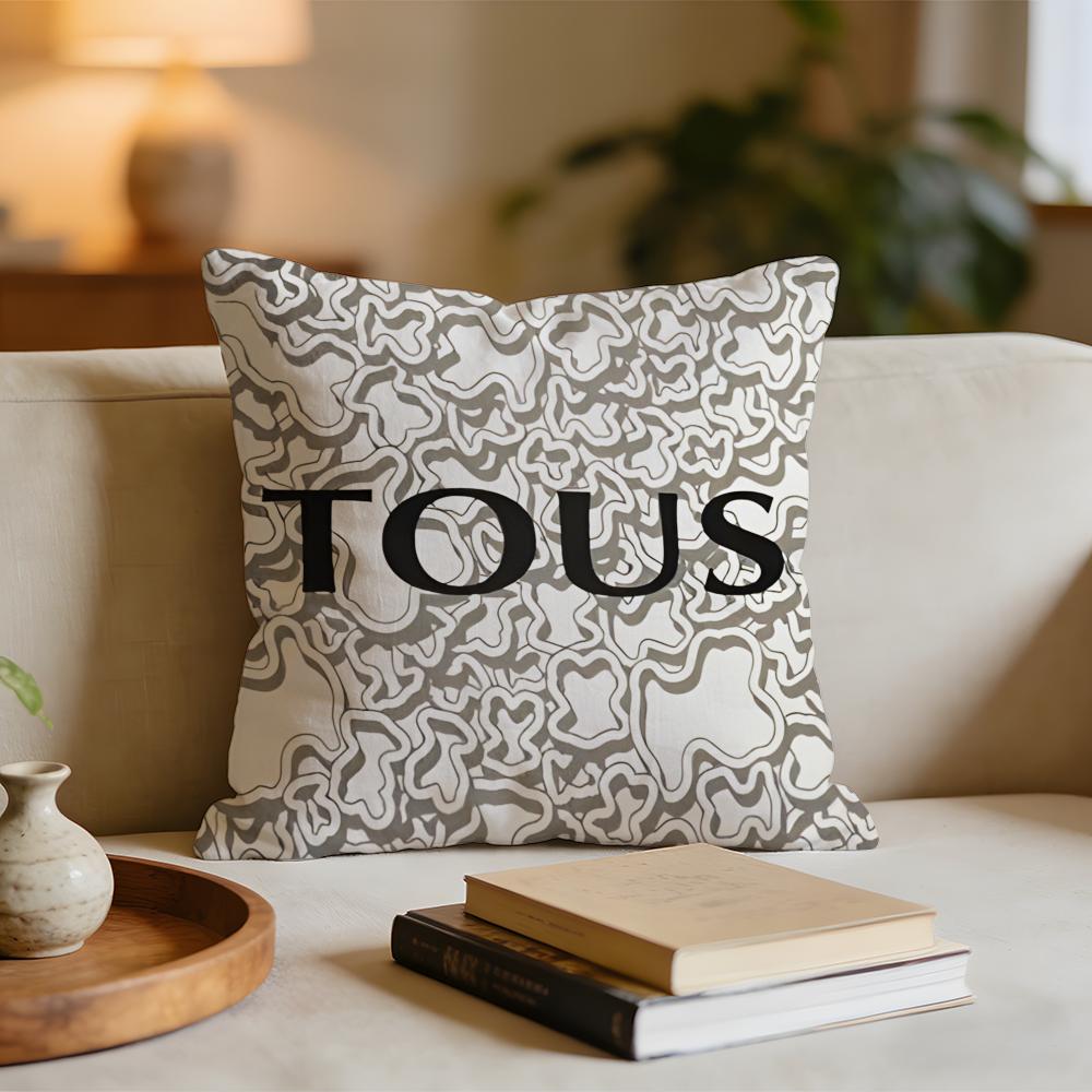 

Trendy Brand Ttous jewelry Cushion Cover Short plush pillowcase for bed sofa carwashable 30x30cm