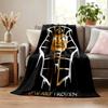 Alpha Phi Alpha blanket Flannel Blanket Soft Cozy Plush Throw for Sofa Bed Lightweight Home Decor