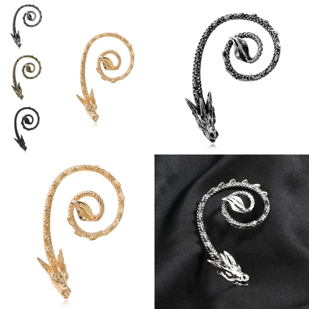 Punk Dinosaur Earring With Alloy Finish For Fashion Accessories