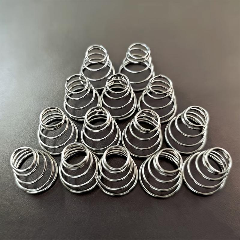 2/5/10Pcs Stainless Steel Usb Humidifier Replacement Springs, Atomizer Diffuser Compatible Small Spring Spares, General
