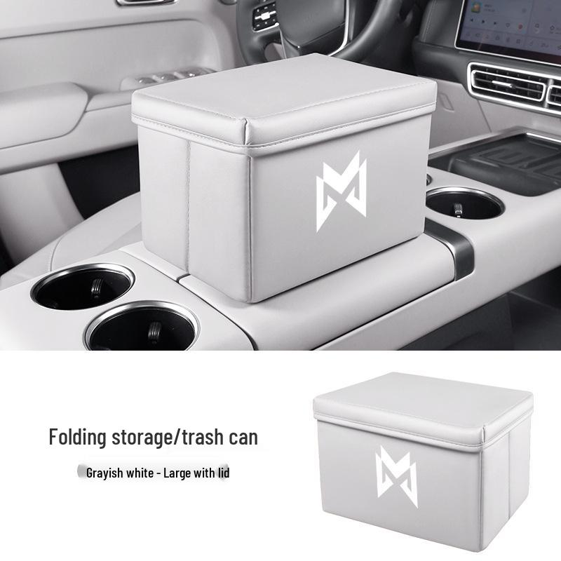 Mengshi 917/M817/M800 Car Multi-Functional Storage Box & Foldable Trash Can