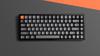 Keychron K2 Max QMK Wireless Mechanical Keyboard Fully Assembled / White Backlight / Keychron Super Banana