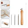 DIY Embroidery Tool Needle Threader Punch Needle Tool Kit Built-in Threader