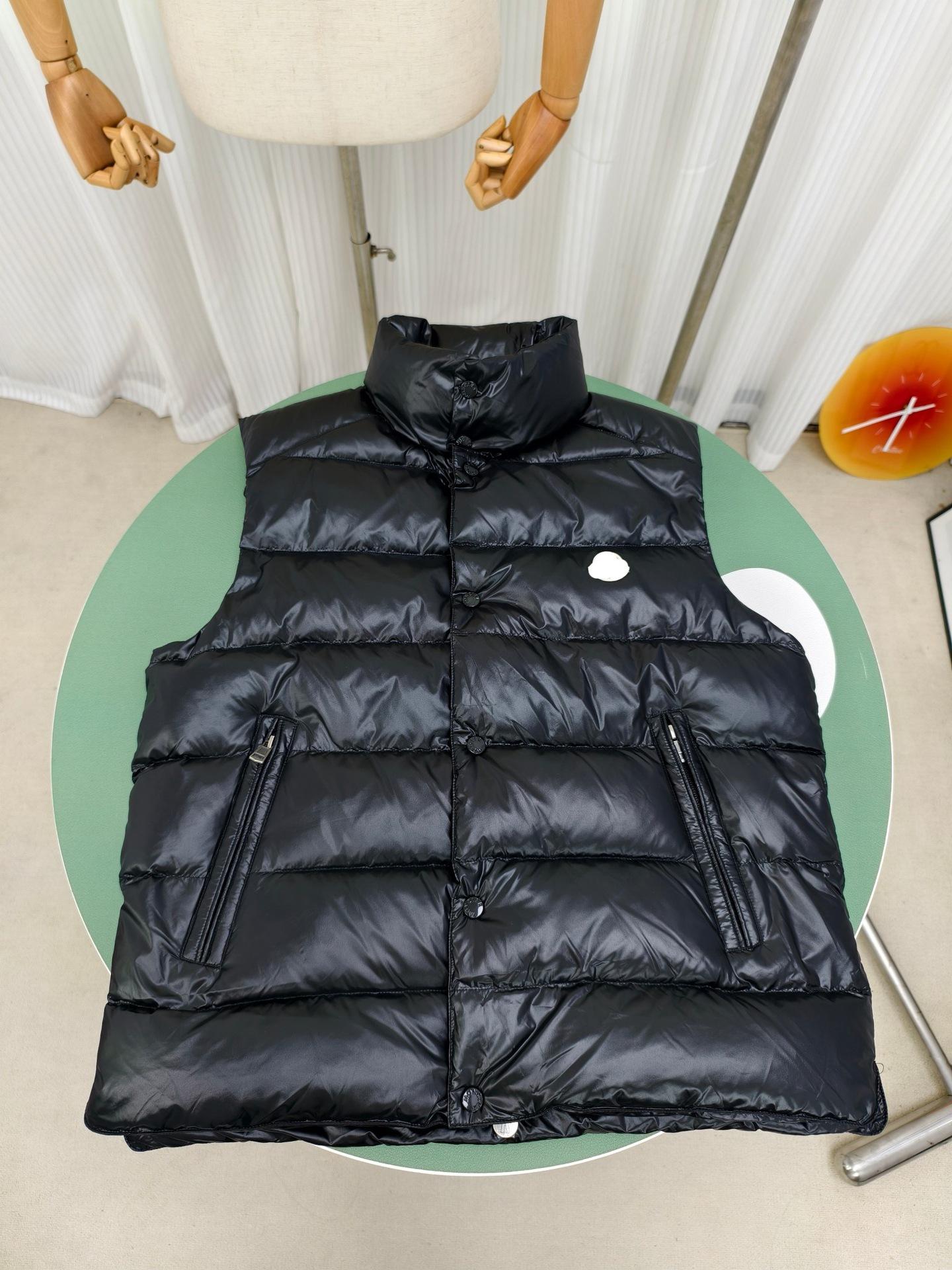 DownvestFW Mengjia glossy down vest men`s