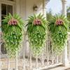Glicine Resistente ai Raggi UV Felce di Boston Rampicante Artificiale Foglie di Felce Persiana Rampicante Decorazione per la Casa