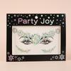 Pegatinas de Pedrería PARTYJOY: Gemas para Maquillaje de Rostro y Ojos para Festivales de Música