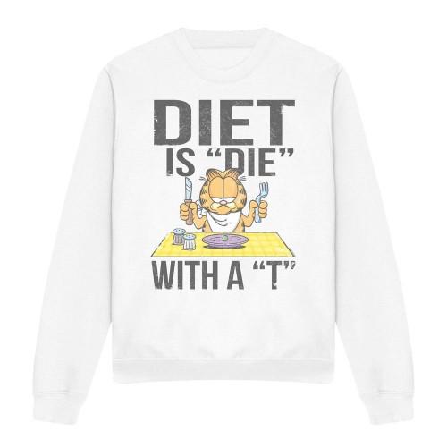 Garfield Unisex Adult Diet Is Die With a T Sweatshirt