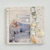 Seashell Bag Charm Blue Color Keychain Pendant Versatile Phone Lanyard  For Women