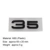 Adesivo Logo 3D 30 35 40 45 50 55 TFSI Emblema Paraurti Posteriore Auto Bagagliaio Posteriore Accessori