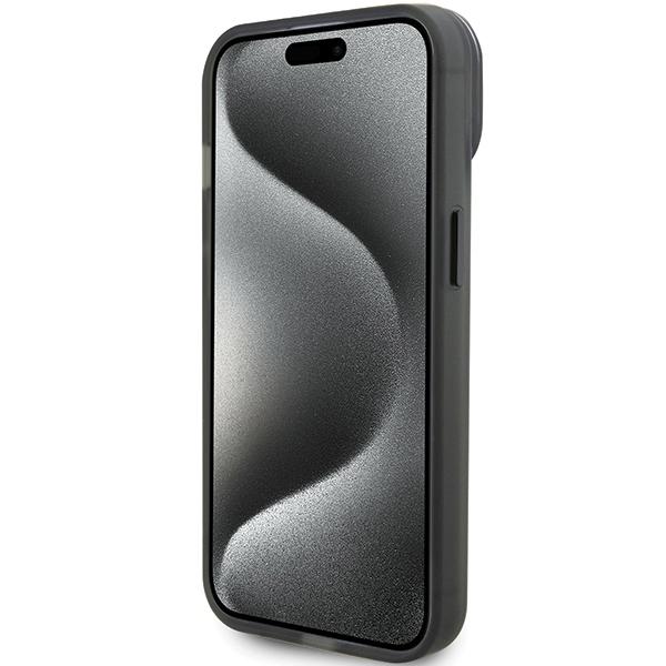 Ferrari Fehmp15Suscak Iphone 15 / 14 / 13 6.1 Czarny/Black Hardcase Ring Stand 2023 Collection Magsafe