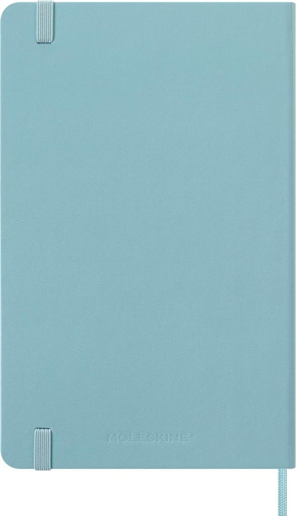Moleskine 2026 January Large Size x DHB2412WN3Y26 Planner, Start, 12-Month Weekly, (13cm 21cm), Hardcover, Aquamarine,