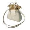 Used Maison MargielaShoulder Bag Ivory Leather Women