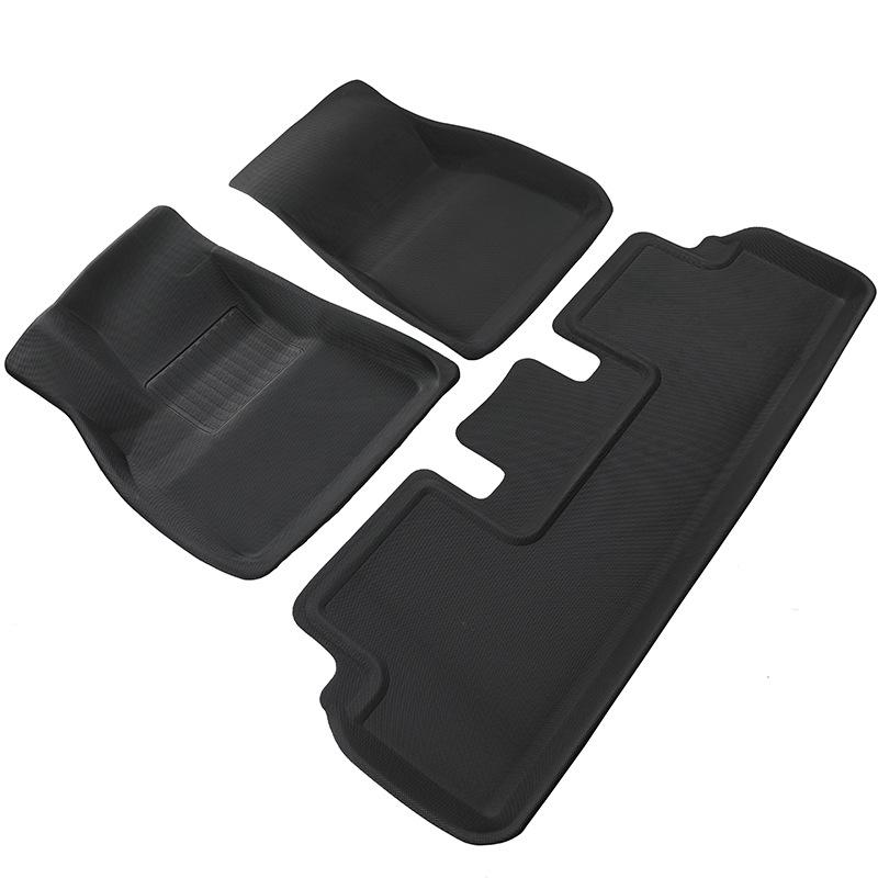 Tesla Model 3 TPR & XPE Full Coverage Floor and Trunk Mats (Left/Right Rudder)
