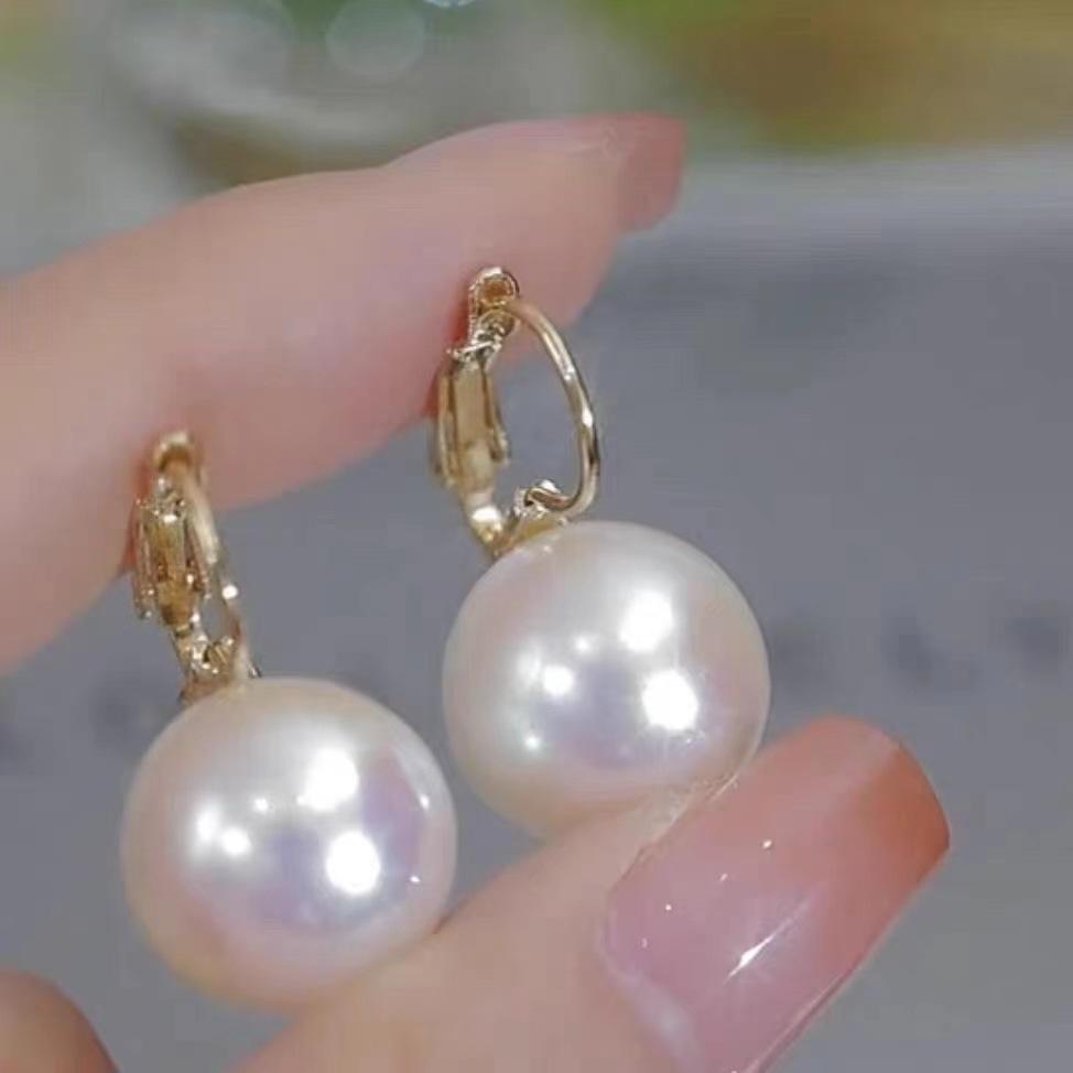 

2023 Французские Роскошные Жемчужные Серьги-Шампань - Универсальные и Элегантные для Женщин